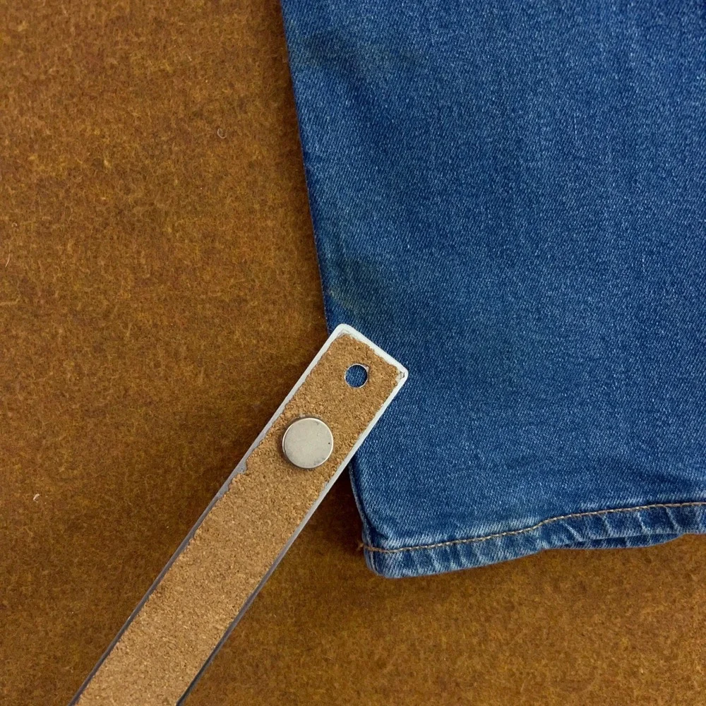 Old Navy Boys 16 Blue Straight Built-In Flex Denim Jeans *Flaw